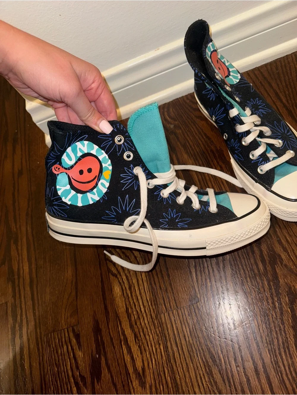 Converse Chuck 70 High 'Sunny Floral' s - Picture 1 of 3